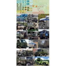 012-1-ДЕК Надписи на военные автомобили                                                    